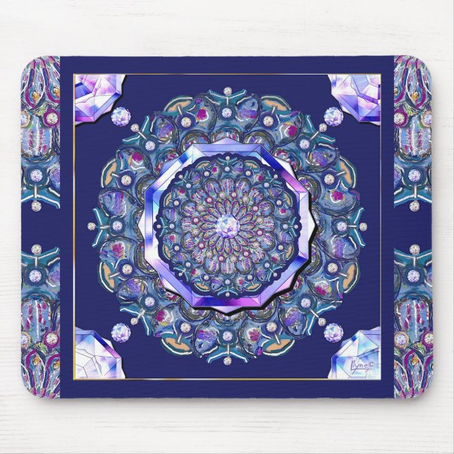 Mousepad Corante azul (Frente)