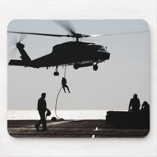 Mousepad Corda rápida do pessoal de uma SH-60F (Frente)