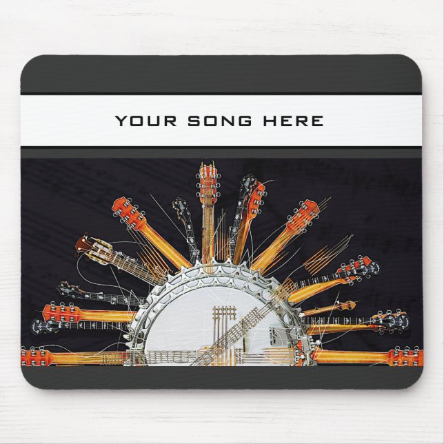 MOUSEPAD CORDAS DE GUITAR NO SOL (Frente)