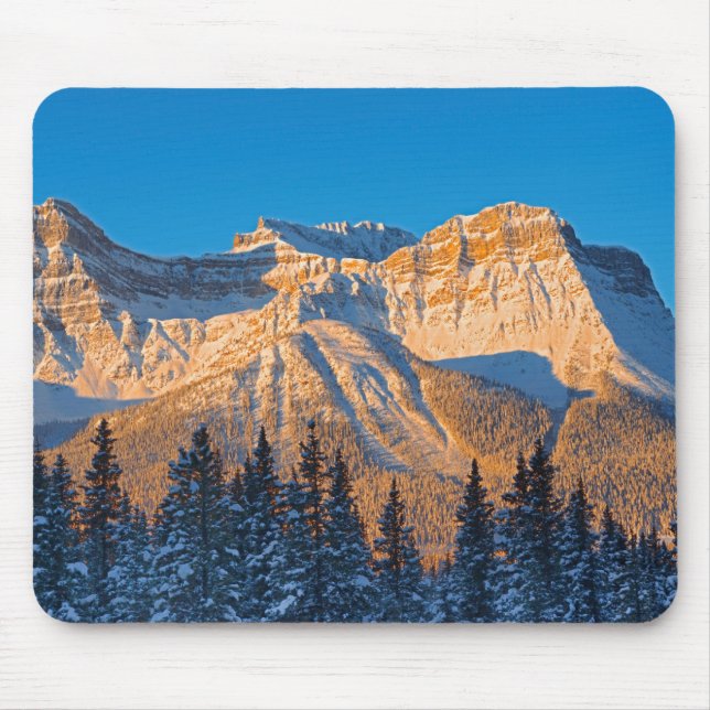 Mousepad Cordilheira Waputik nas Montanhas Rochosas Canaden (Frente)