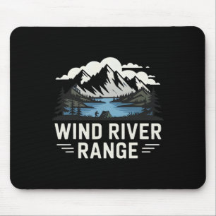 Mousepad Cordilheira Wind Rivers Caminhada Acampamento Esca