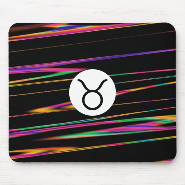 Mousepad Cordões coloridos - Taurus (Frente)