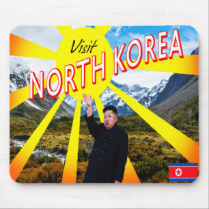 Mousepad Coreia do Norte da visita