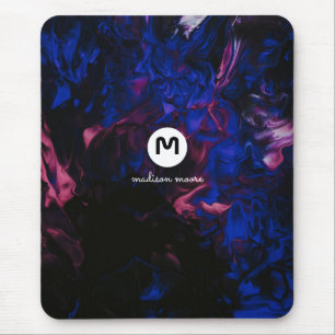 Mousepad Cores de Espaço do Monograma