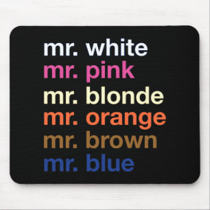 Mousepad Cores do gângster