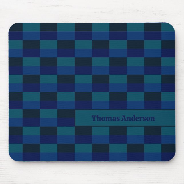 Mousepad Cores do Oceano Escuro à Noite (Frente)