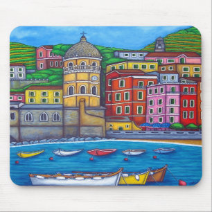 Mousepad Cores do tapete do rato de Vernazza