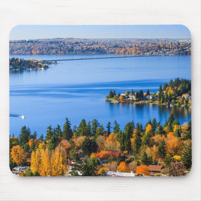 Mousepad Cores esplêndidas da queda em Bellevue (Frente)