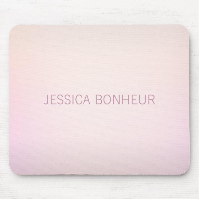 Mousepad Cores Suaves Desvanecendo Ombre (Frente)