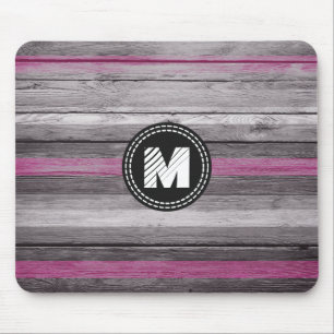 Mousepad Cores Vintage Listras Visual Madeira #6
