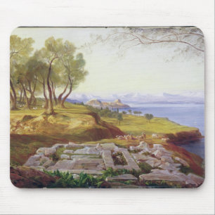 Mousepad Corfu da ascensão, c.1856-64 (óleo em canvas)