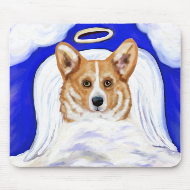 Mousepad Corgi Angel (Frente)