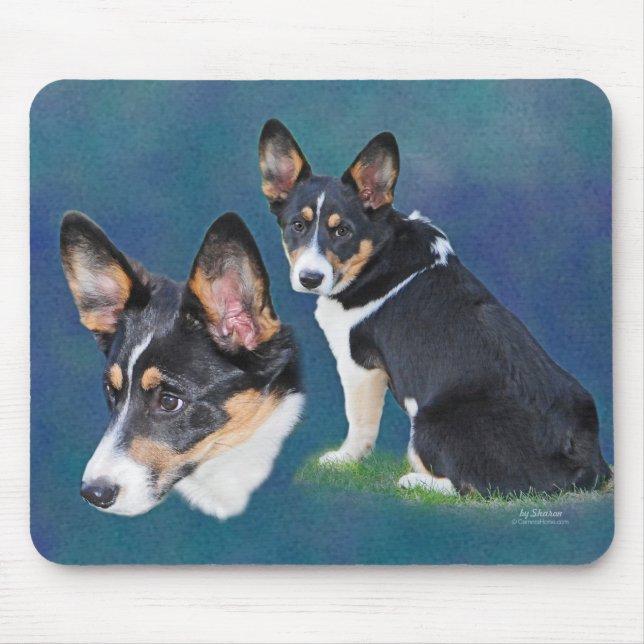 Mousepad Corgi de Galês (Frente)