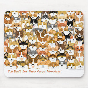 Mousepad Corgi Multi