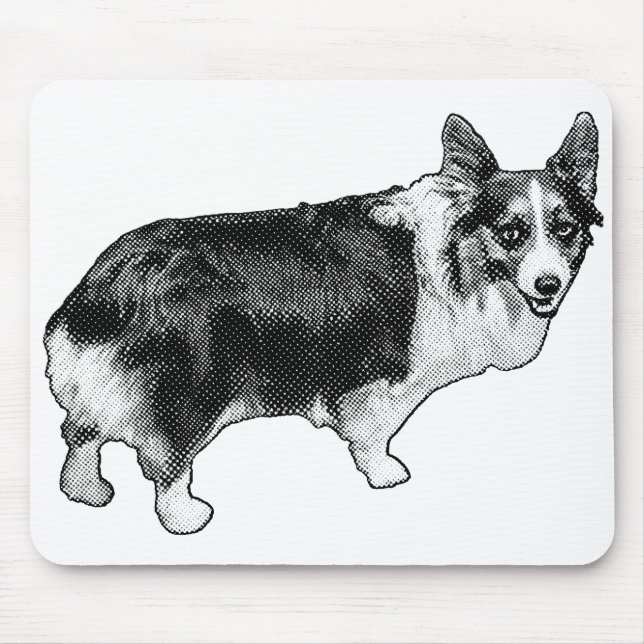 Mousepad Corgi Spark de Foco Silencioso (Frente)
