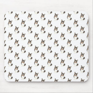 Mousepad Corgi (Tricolor de Cabeça Negra)