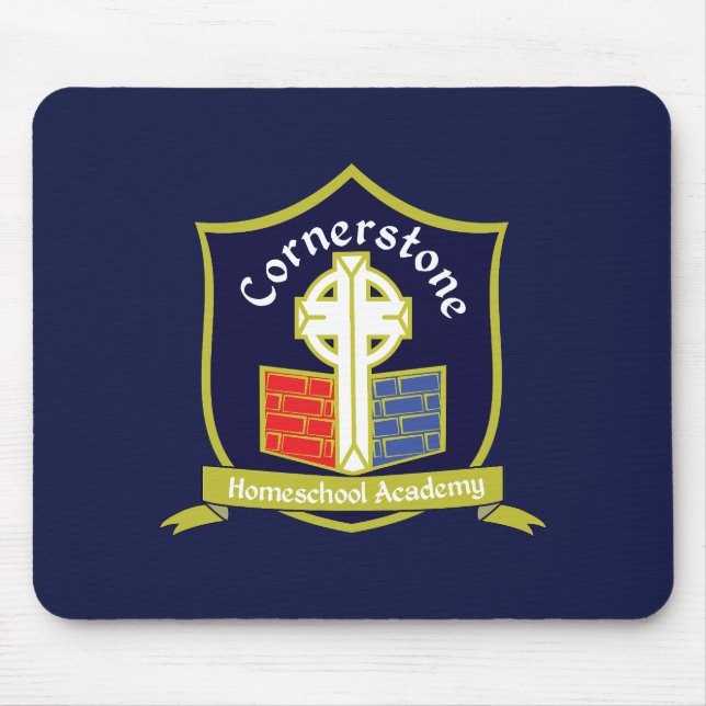 Mousepad Cornerstone Homeschool Academy  (Frente)