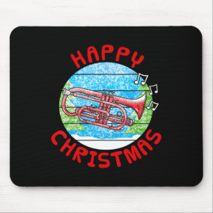Mousepad Cornet Christmas Cornetist Br Musical Teach