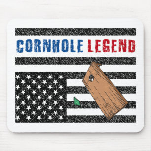 Mousepad Cornhole Legend USA