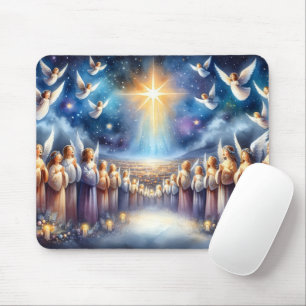 Mousepad Coro Celestial Sob Estrela de Belém
