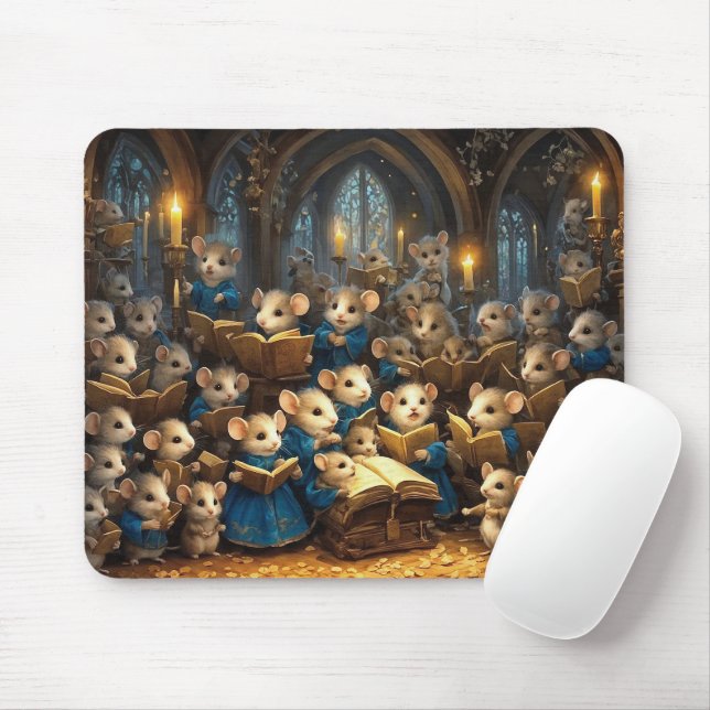 Mousepad Coro do Rato da Igreja (Com mouse)