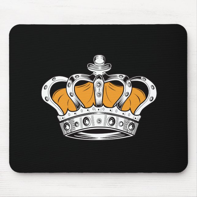 Mousepad Coroa - Amarelo (Frente)