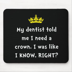 Mousepad Coroa do dentista