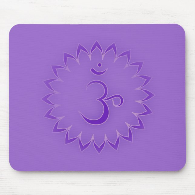 Mousepad Coroa estensiva - Chakra Sahasrara (Frente)