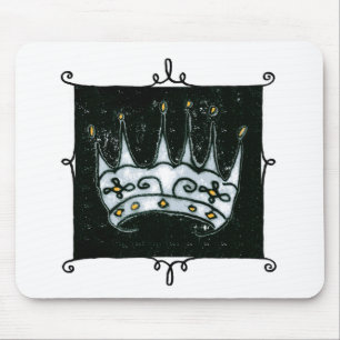 Mousepad coroa gótico