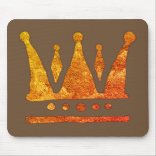 Mousepad Coroa ouro
