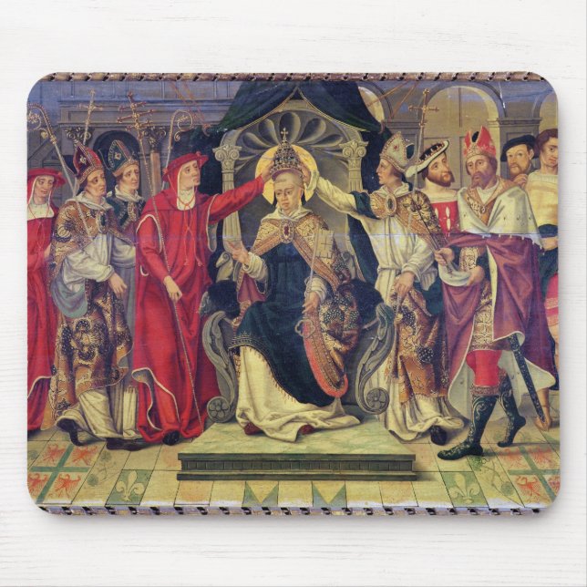 Mousepad Coroação do papa Celestine V em agosto de 1294 (Frente)