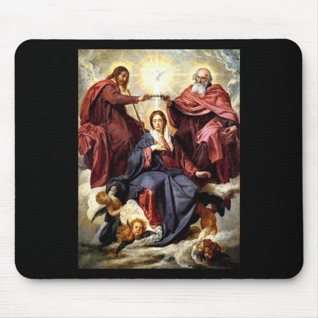 Mousepad Coronação da Virgem (Frente)