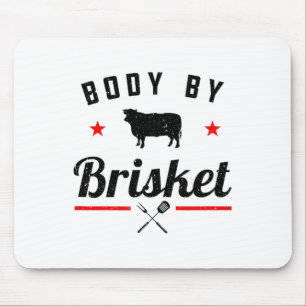 Mousepad Corpo De Churrasco Engraçado Por Enrolação Ou Fuma