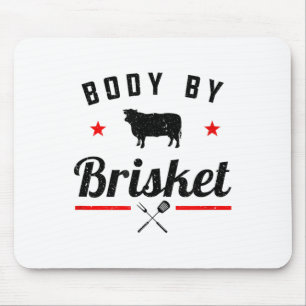 Mousepad Corpo De Churrasco Engraçado Por Enrolação Ou Fuma