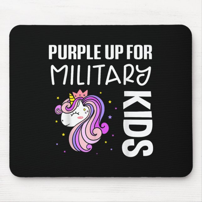 Mousepad Corpo De Unicórnio Bonito Para Militares (Frente)
