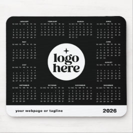Mousepad Corporate Custom Business Logo 2026 Calendar