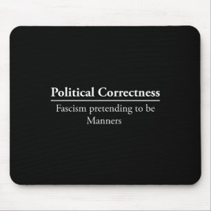 Mousepad Correção Anti-Política T Camisa Livre T S
