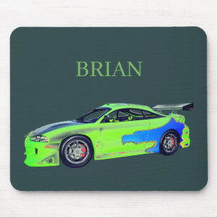 Mousepad Corredor de Estrada Esmeralda do Horizonte Verde
