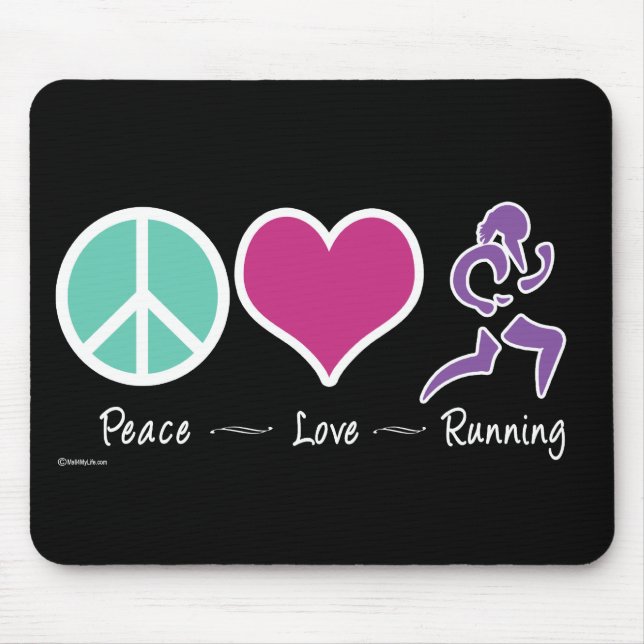 Mousepad Corredor do amor da paz (Frente)