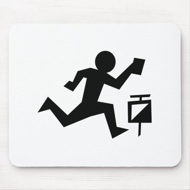 Mousepad Corredor do homem (Frente)