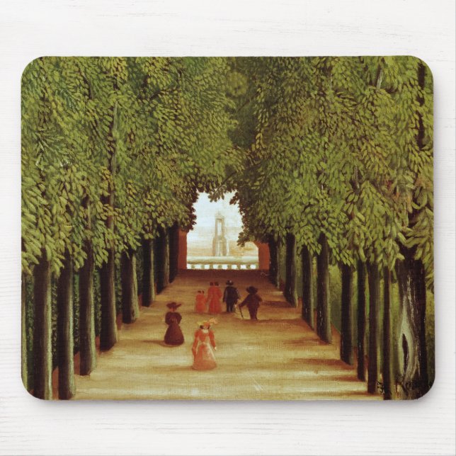 Mousepad Corredor no parque de Santo-Nuvem, 1908 (óleo (Frente)