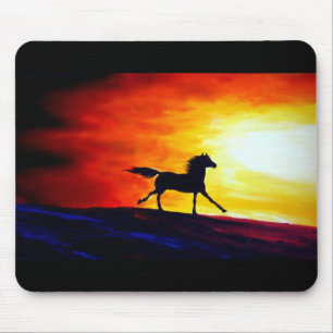 Mousepad Correndo a liberdade chama Abstrato de Modelo de a