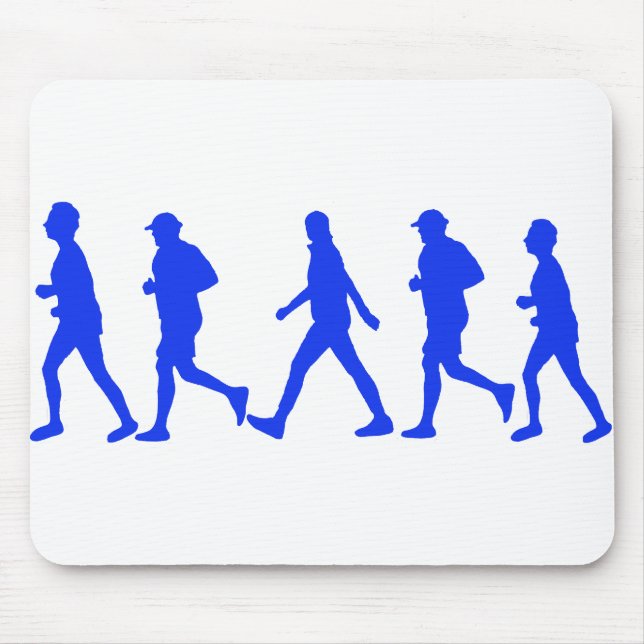 Mousepad Correndo Corrida Andando (Frente)