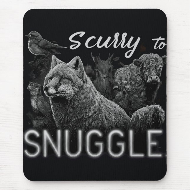 Mousepad Correr para mastigar (Frente)