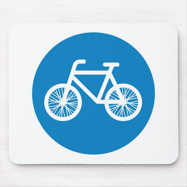 Mousepad Correr uma bicicleta (Frente)