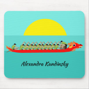 Mousepad Corrida de Barcos Dragões