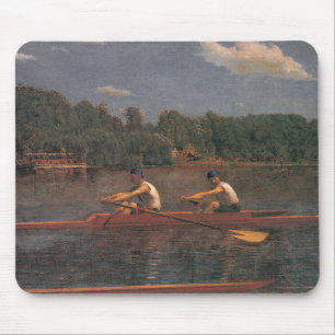 Mousepad Corrida de Barcos Rebocados no Rio