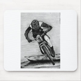 Mousepad Corrida de bicicleta de montanha