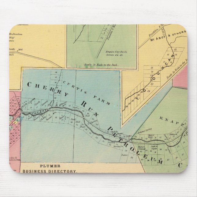 Mousepad Corrida de cereja, Plumer (Frente)