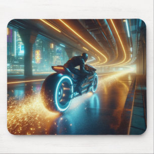 Mousepad Corrida do túnel Neon